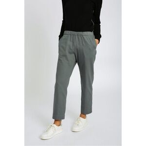 JARBO PRESLEY SLIMMING TAPERED LEG PULL-ON PANT IN ITALIAN GARMENT-DYED COTTON